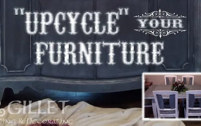 Don’t buy new – Have your furniture “Upcycled” and customized the way you want it.